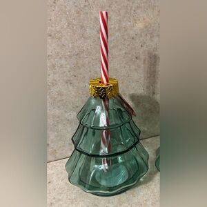 Christmas tree ornaments glass cup